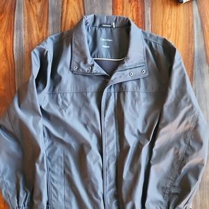 Cool Calvin Klein, Water Resistant Jacket, Mens Large Windbreaker,